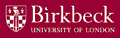 Birkbeck College logo. Click here to open the Birkbeck College website in a new window.