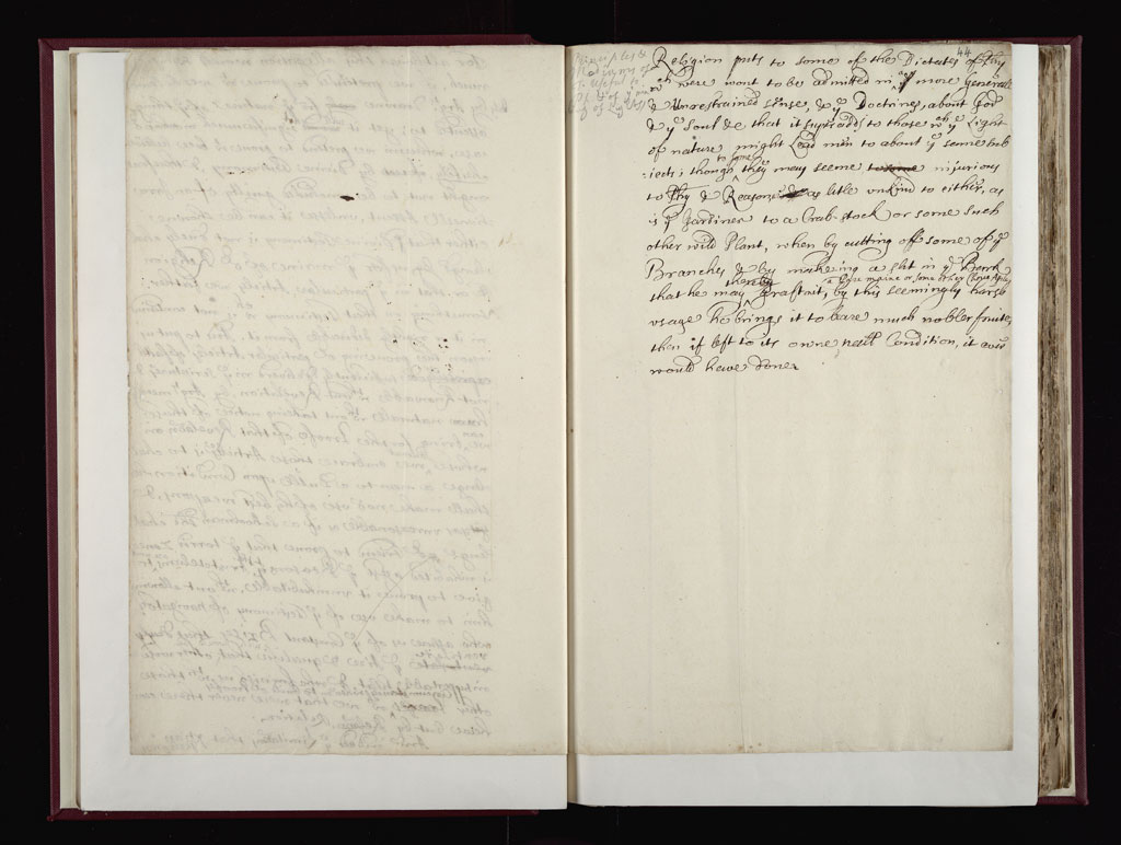 Boyle Papers Volume 2 Fol. 43v-44r