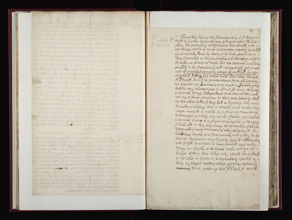 Boyle Papers Volume 2 Fol. 58v-59r