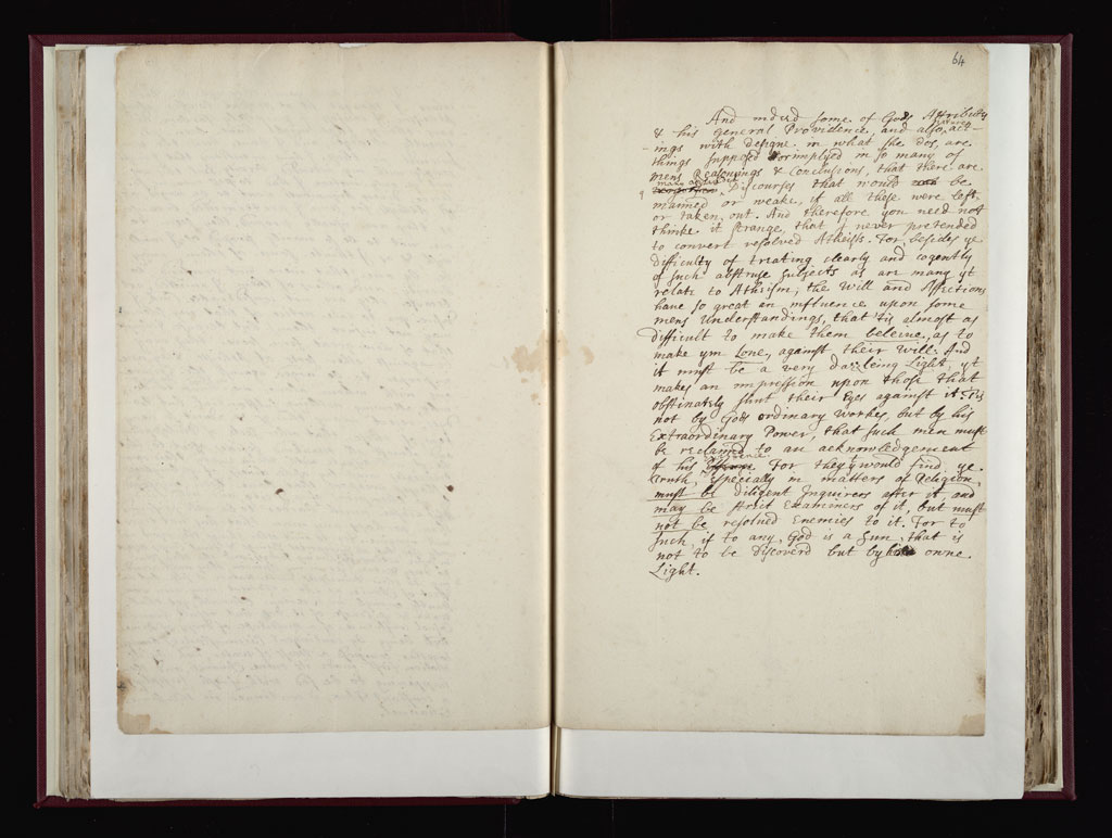 Boyle Papers Volume 2 Fol. 63v-64r