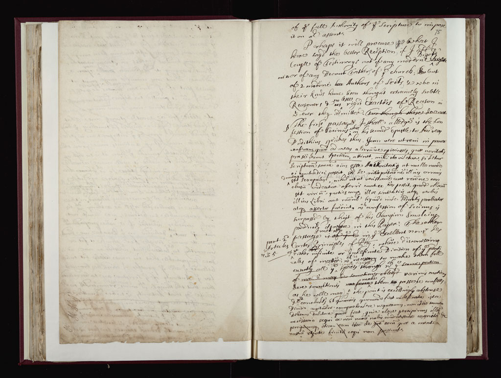 Boyle Papers Volume 2 Fol. 74v-75r