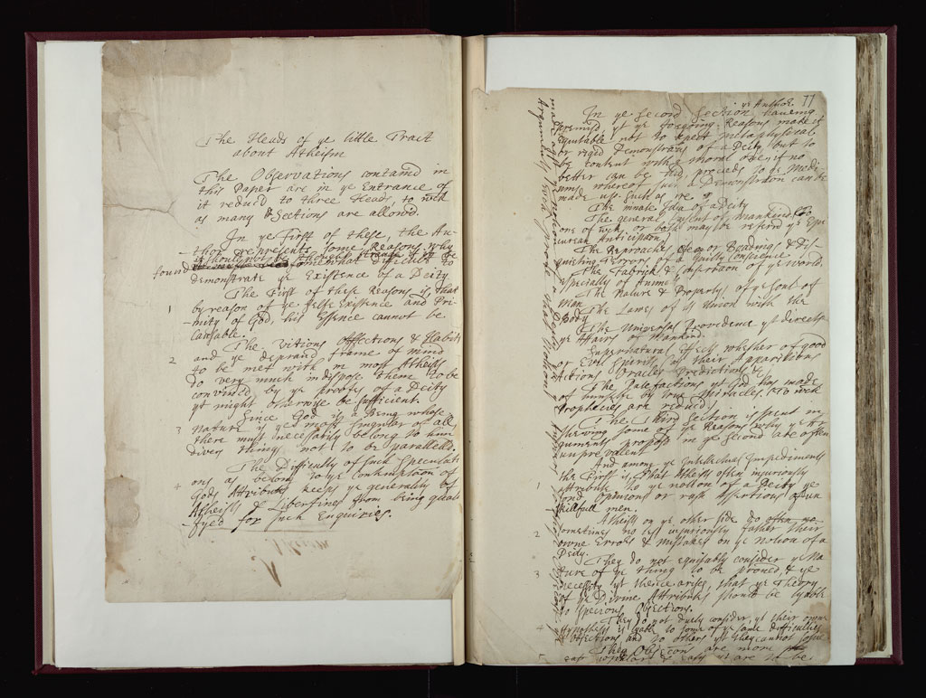 Boyle Papers Volume 2 Fol. 76v-77r