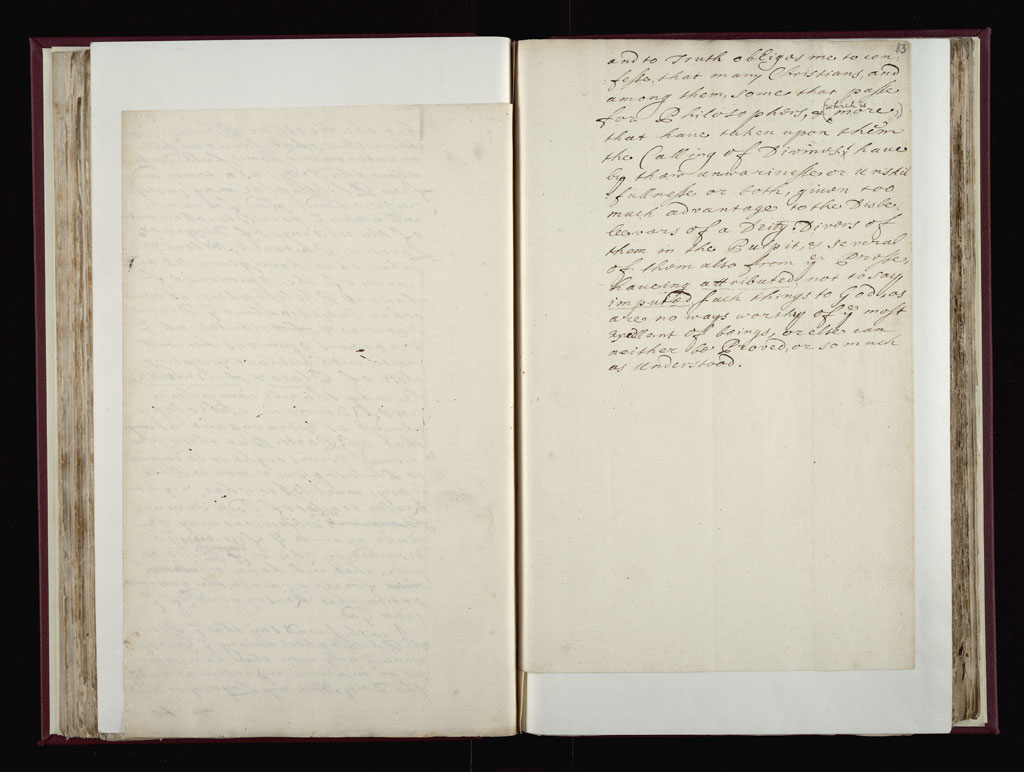 Boyle Papers Volume 2 Fol. 82v-83r