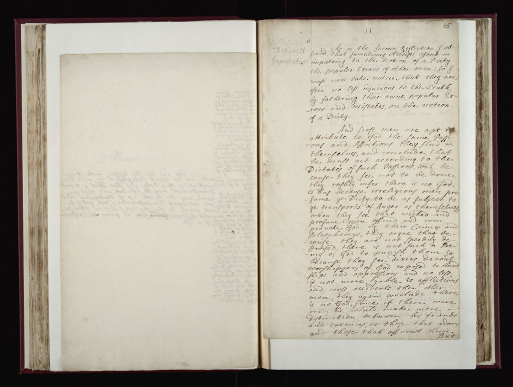 Boyle Papers Volume 2 Fol. 84v-85r