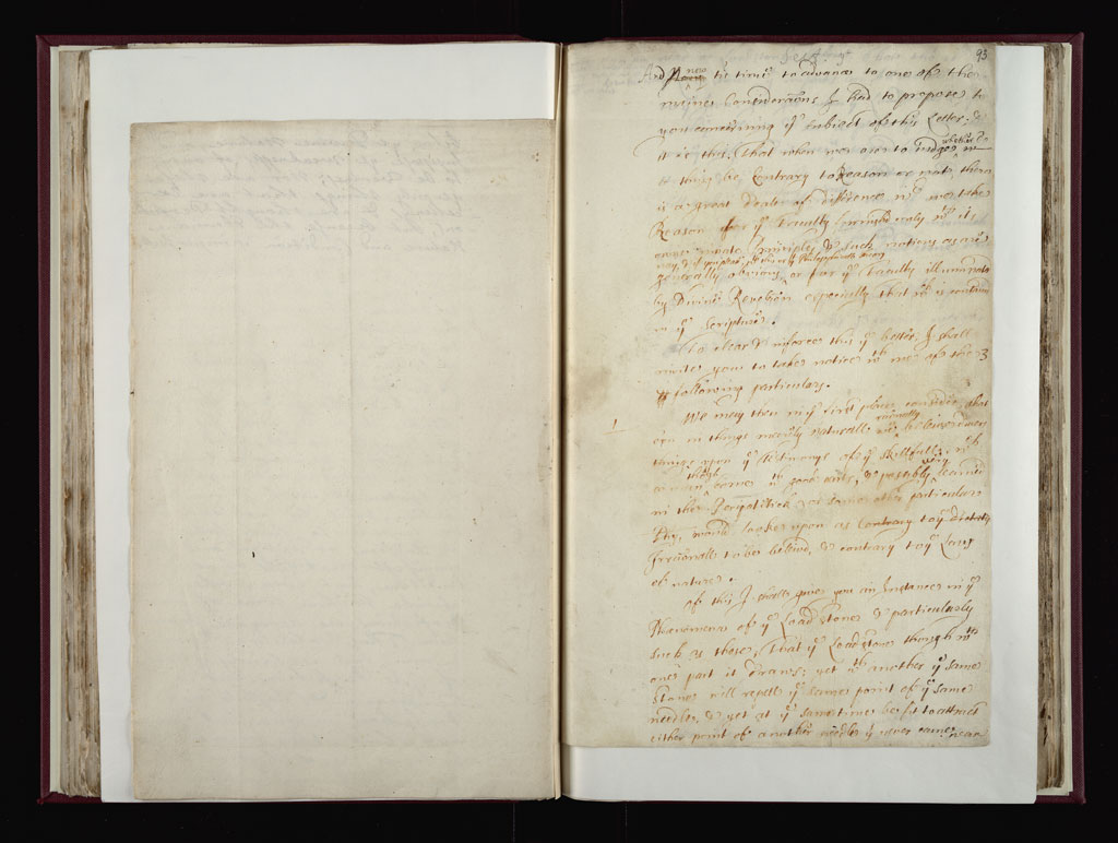 Boyle Papers Volume 2 Fol. 92v-93r