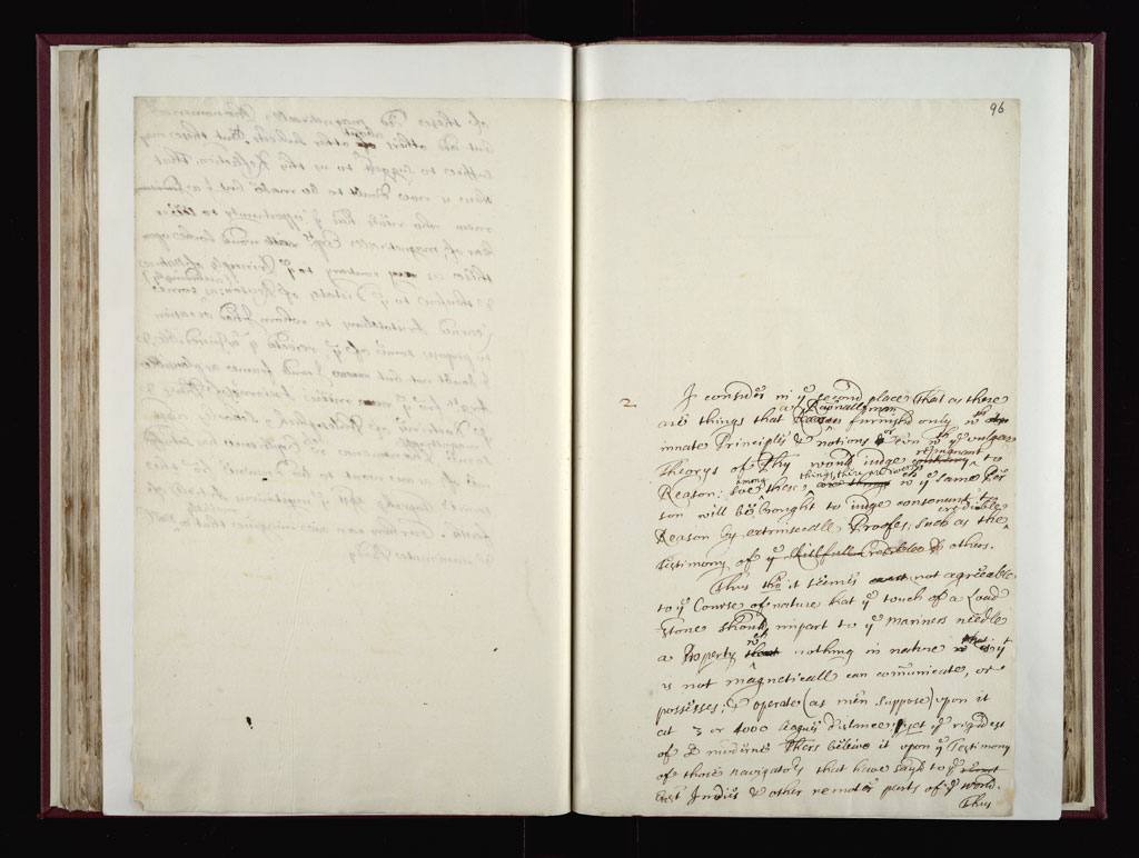 Boyle Papers Volume 2 Fol. 95v-96r