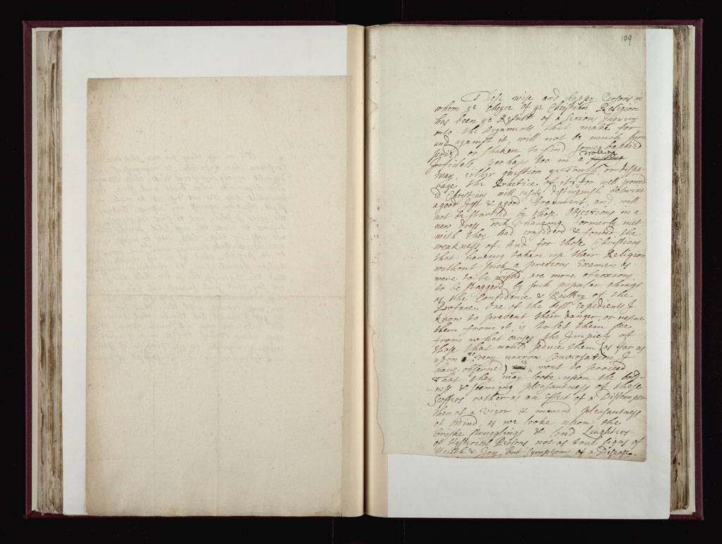 Boyle Papers Volume 2 Fol. 108v-109r