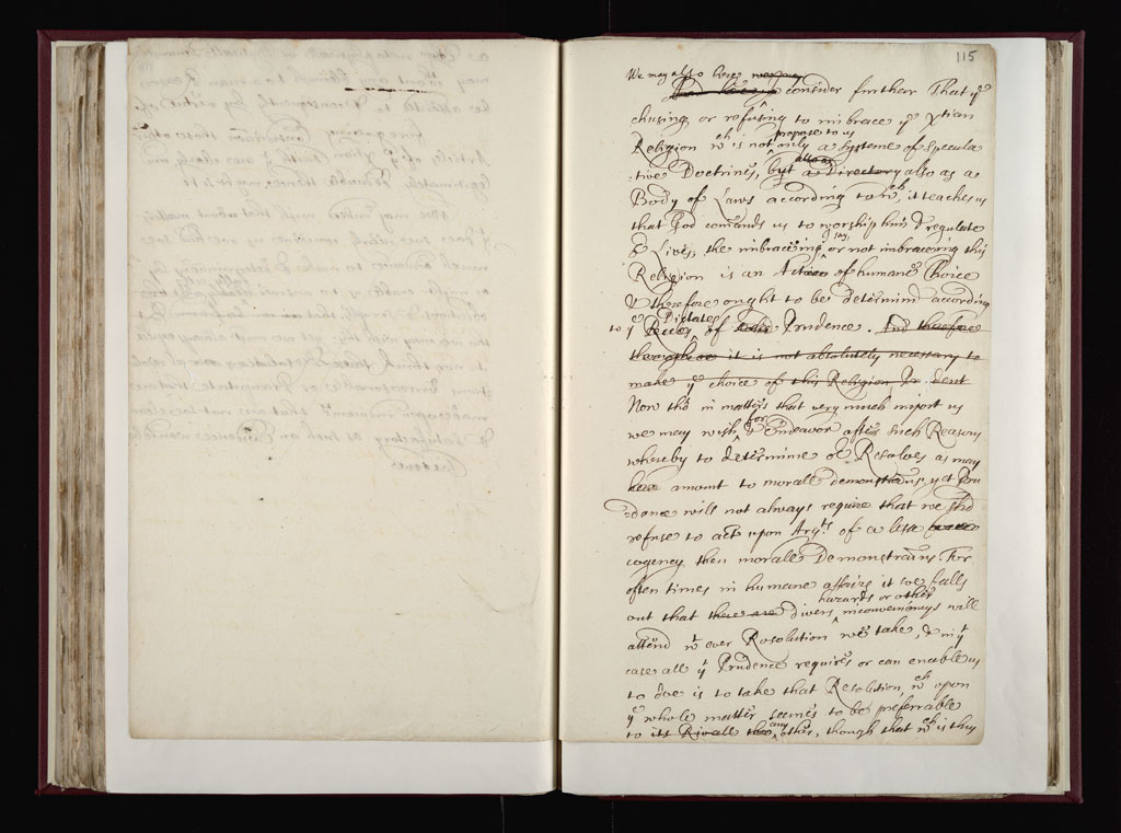 Boyle Papers Volume 2 Fol. 114v-115r