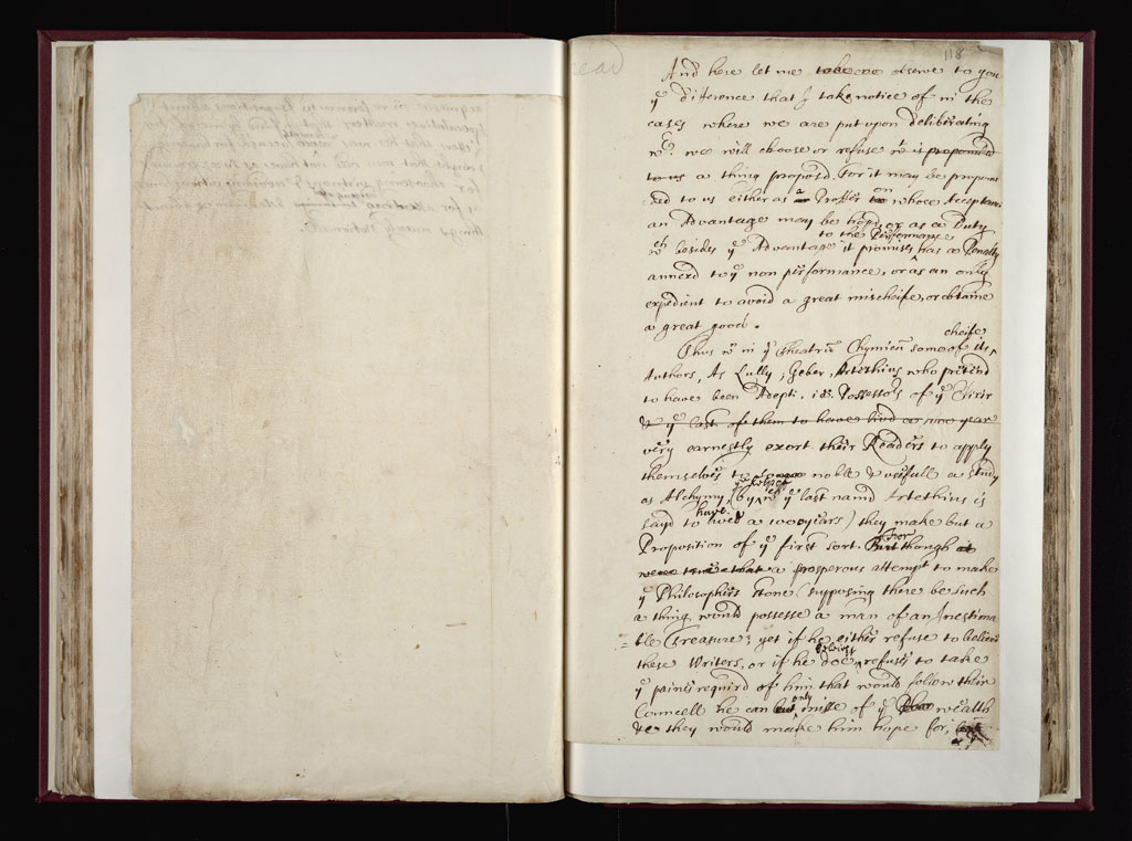 Boyle Papers Volume 2 Fol. 117v-118r