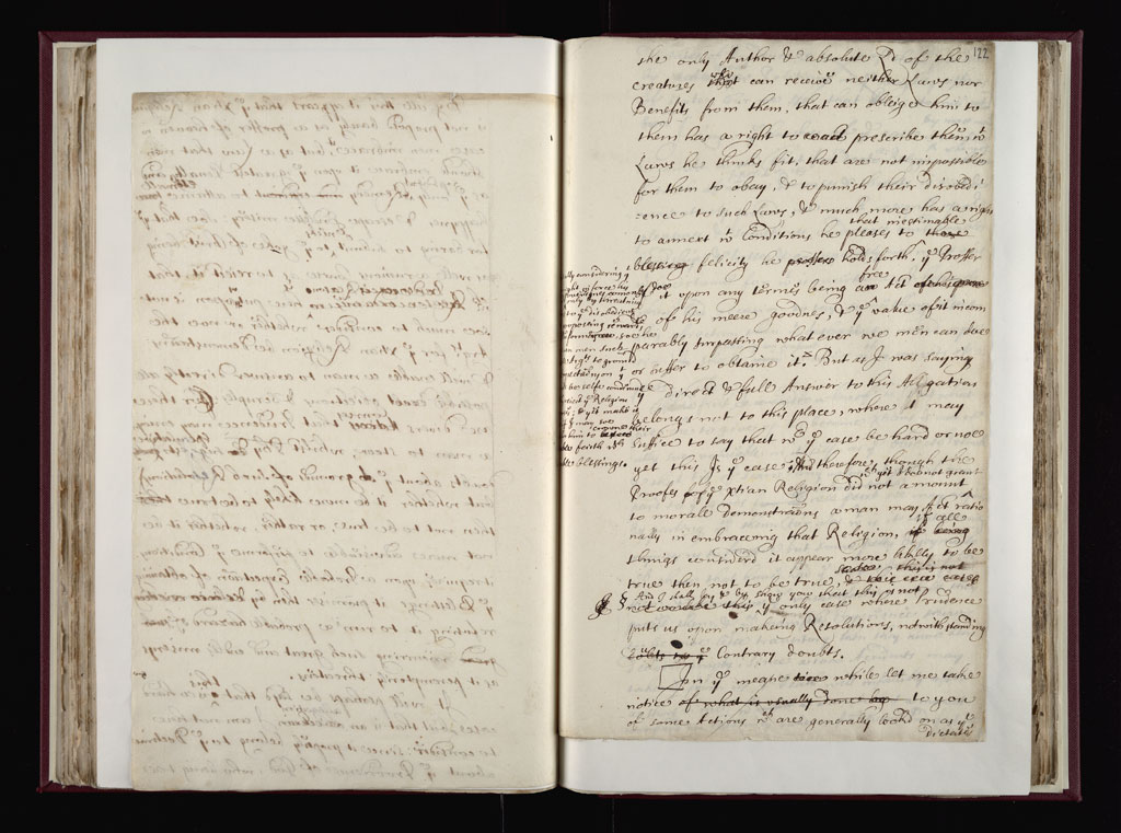 Boyle Papers Volume 2 Fol. 121v-122r