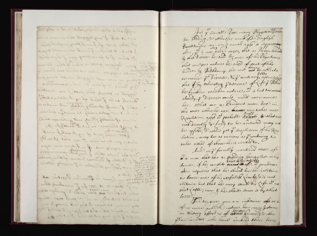 Boyle Papers Volume 2 Fol. 124v-125r