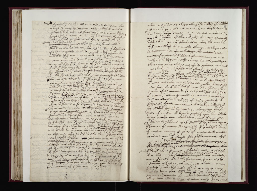 Boyle Papers Volume 2 Fol. 132v-133r