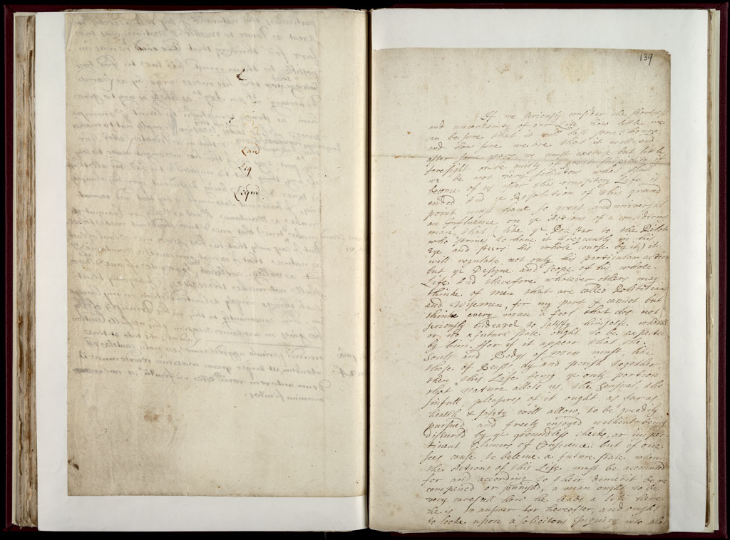 Boyle Papers Volume 2 Fol. 138v-139r