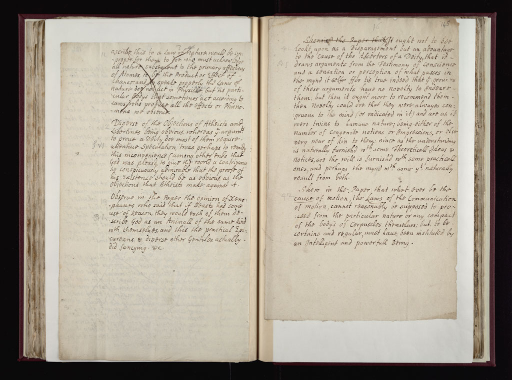 Boyle Papers Volume 2 Fol. 144v-145r