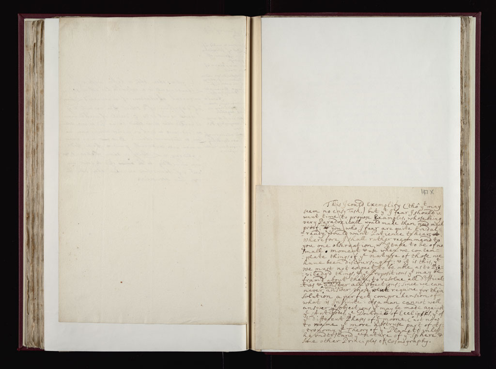 Boyle Papers Volume 2 Fol. 147v-147xr