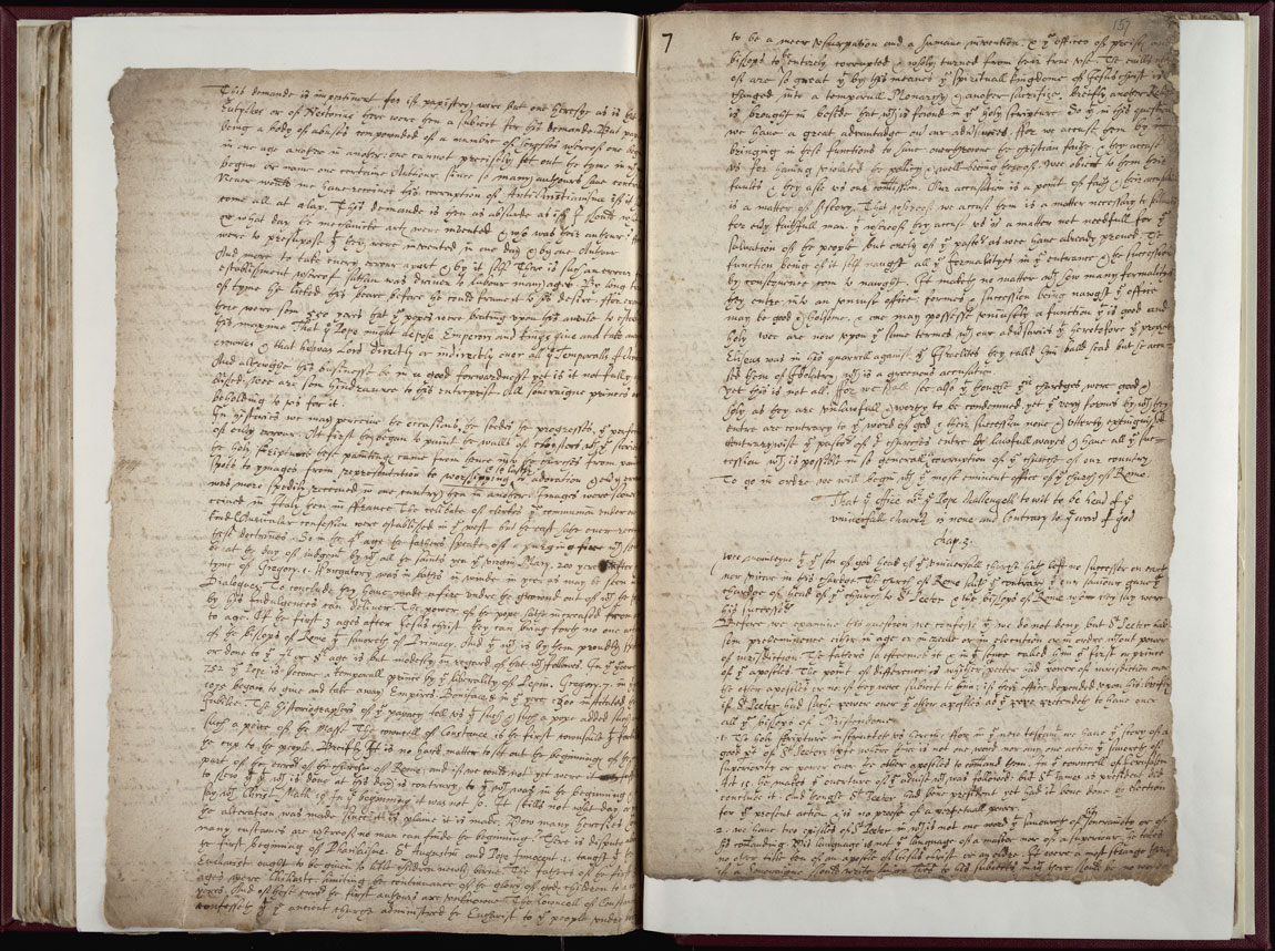 Boyle Papers Volume 2 Fol. 156v-157r