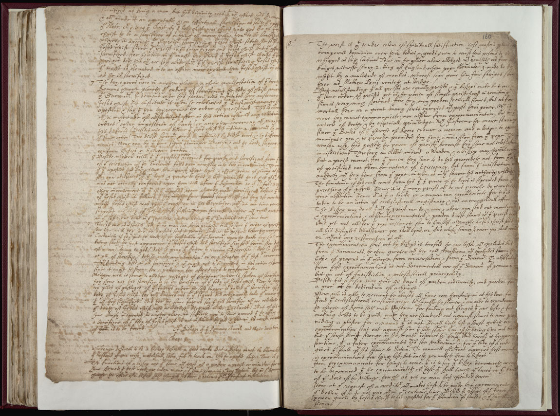 Boyle Papers Volume 2 Fol. 159v-160r