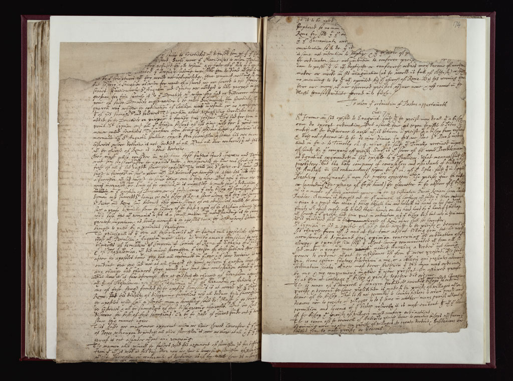 Boyle Papers Volume 2 Fol. 173v-174r