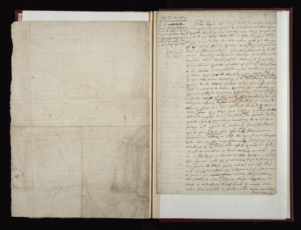 Boyle Papers Volume 2 Fol. 186v-187r