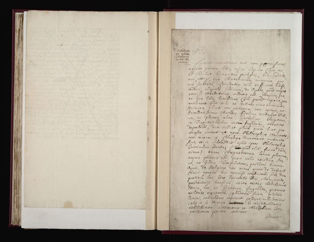 Boyle Papers Volume 2 Fol. 190v-191r