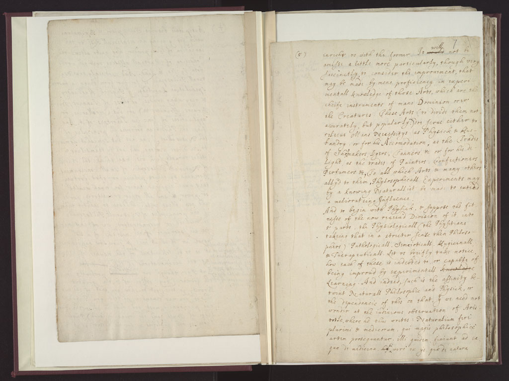 Boyle Papers Volume 8 Fol. 6v-7r