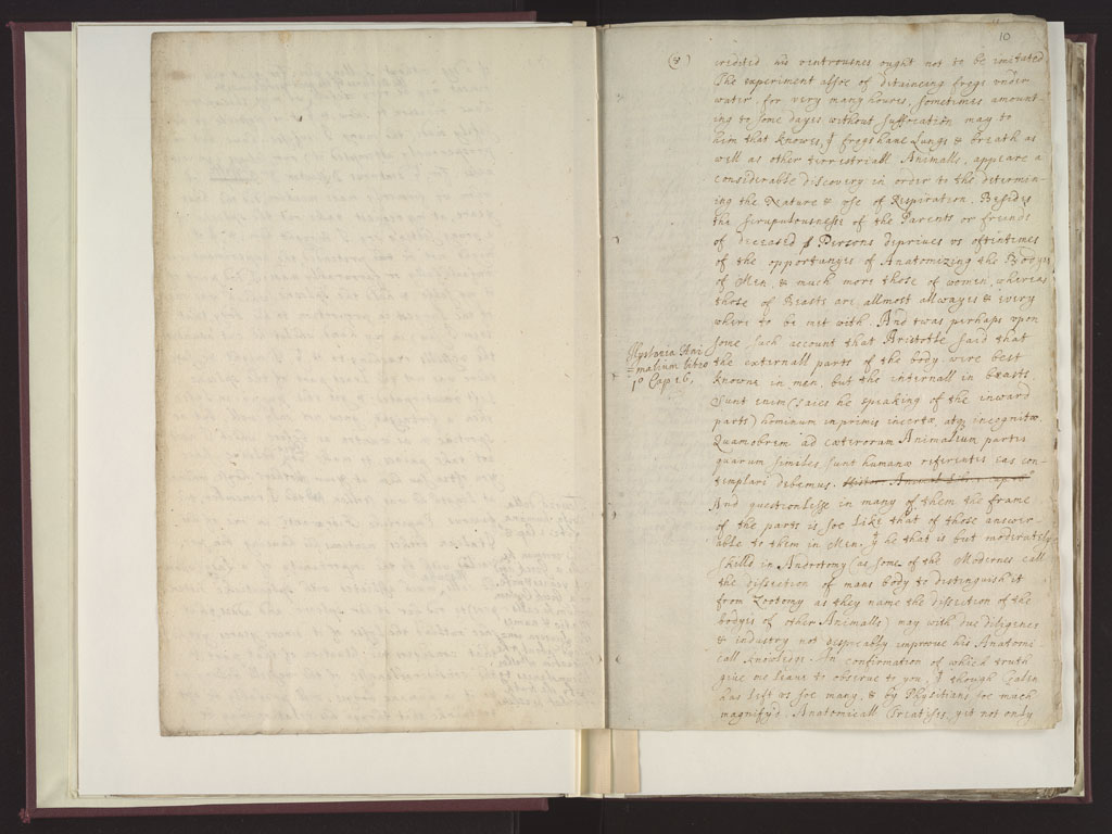 Boyle Papers Volume 8 Fol. 9v-10r