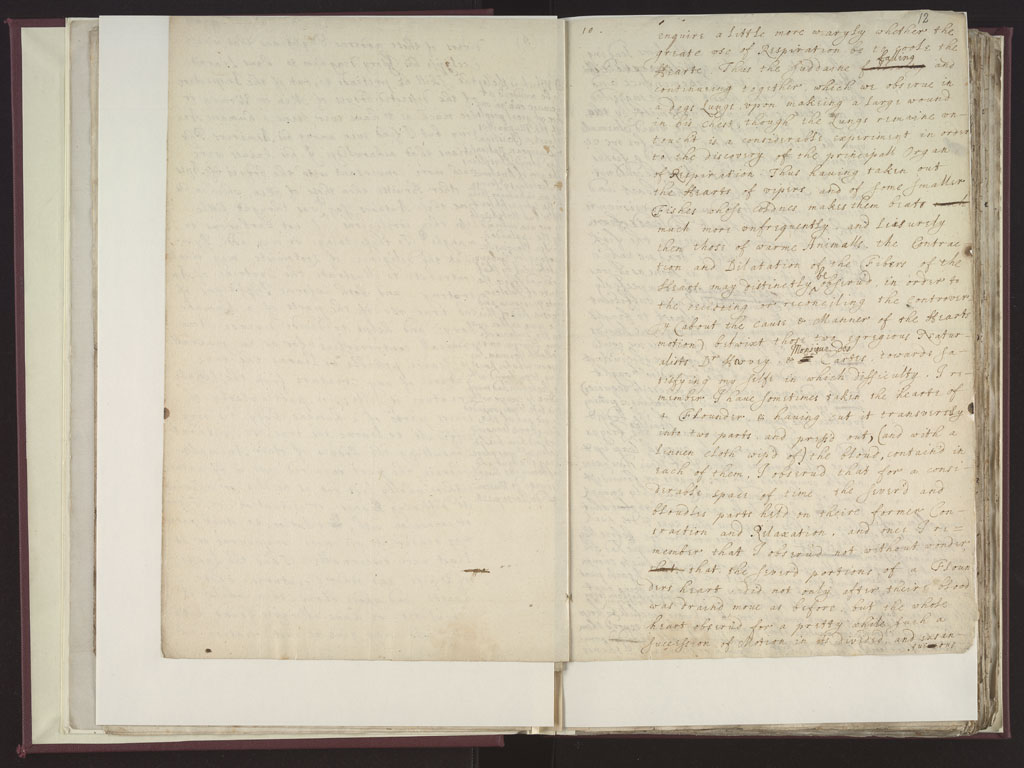 Boyle Papers Volume 8 Fol. 11v-12r