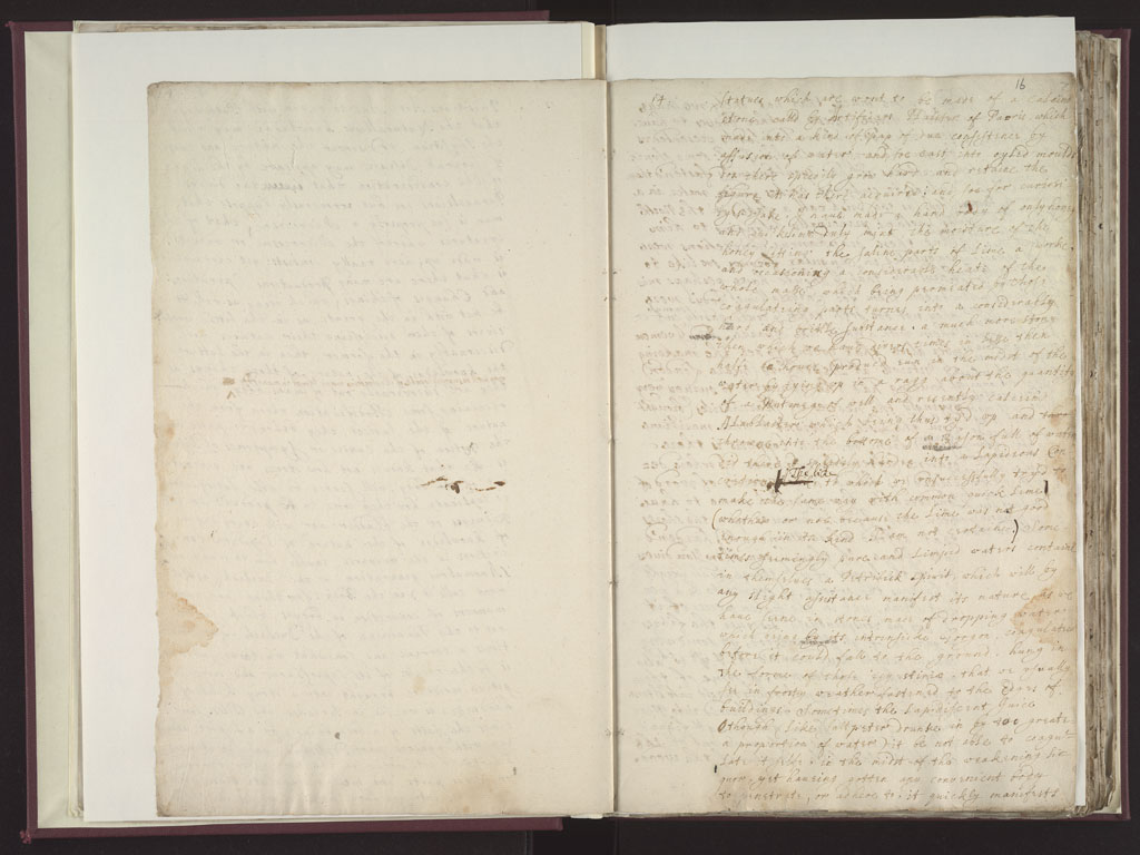 Boyle Papers Volume 8 Fol. 15v-16r