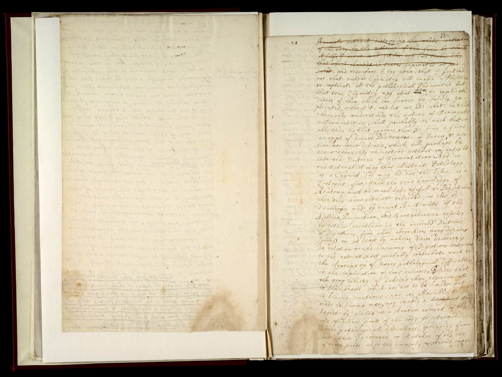 Boyle Papers Volume 8 Fol. 22v-23r