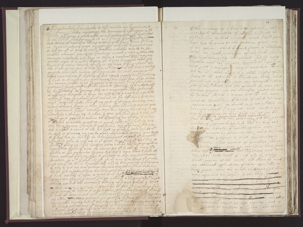 Boyle Papers Volume 8 Fol. 23v-24r