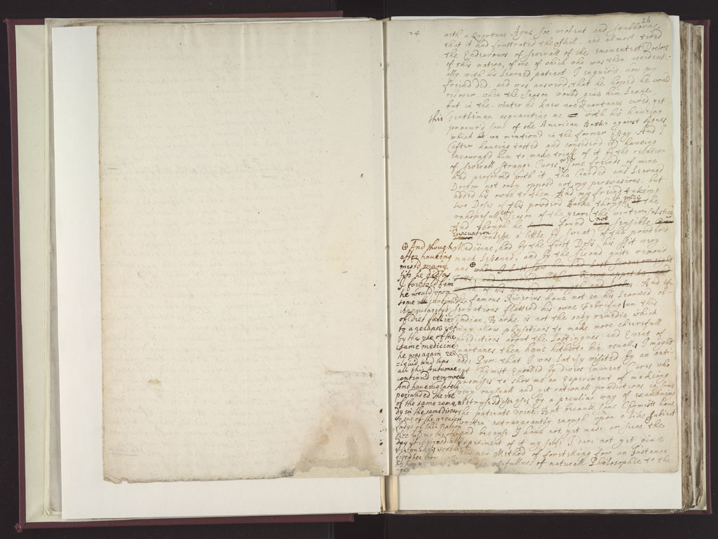 Boyle Papers Volume 8 Fol. 25v-26r