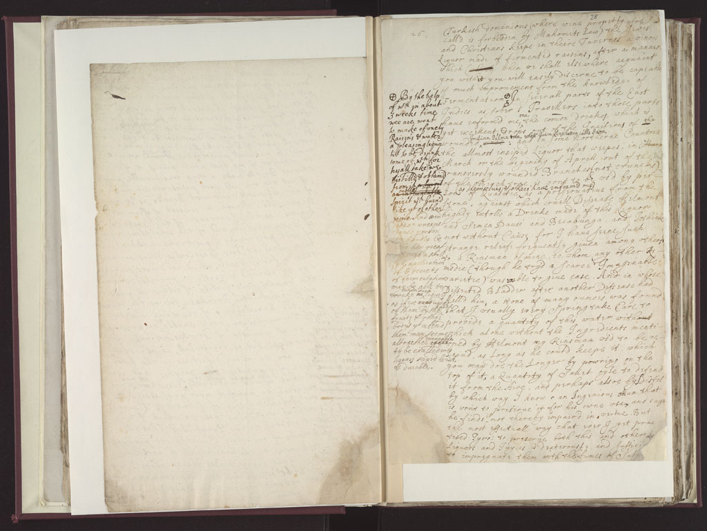 Boyle Papers Volume 8 Fol. 27v-28r