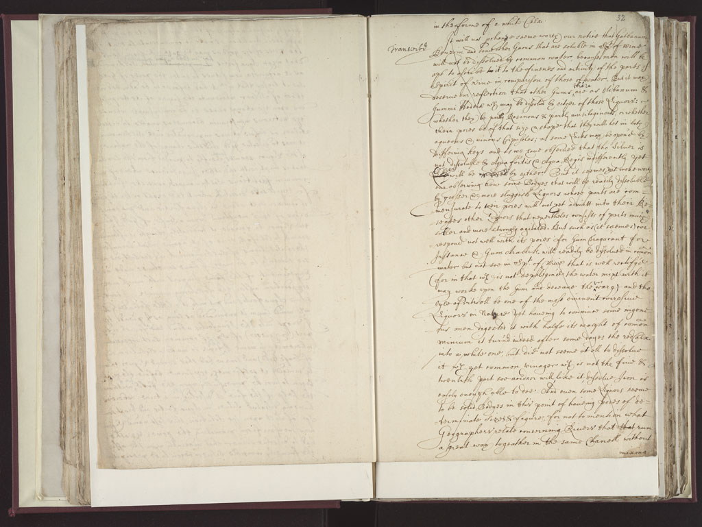 Boyle Papers Volume 8 Fol. 31v-32r