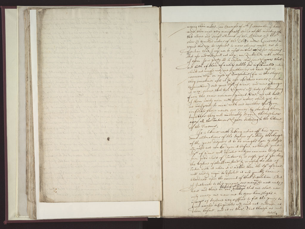 Boyle Papers Volume 8 Fol. 32v-33r