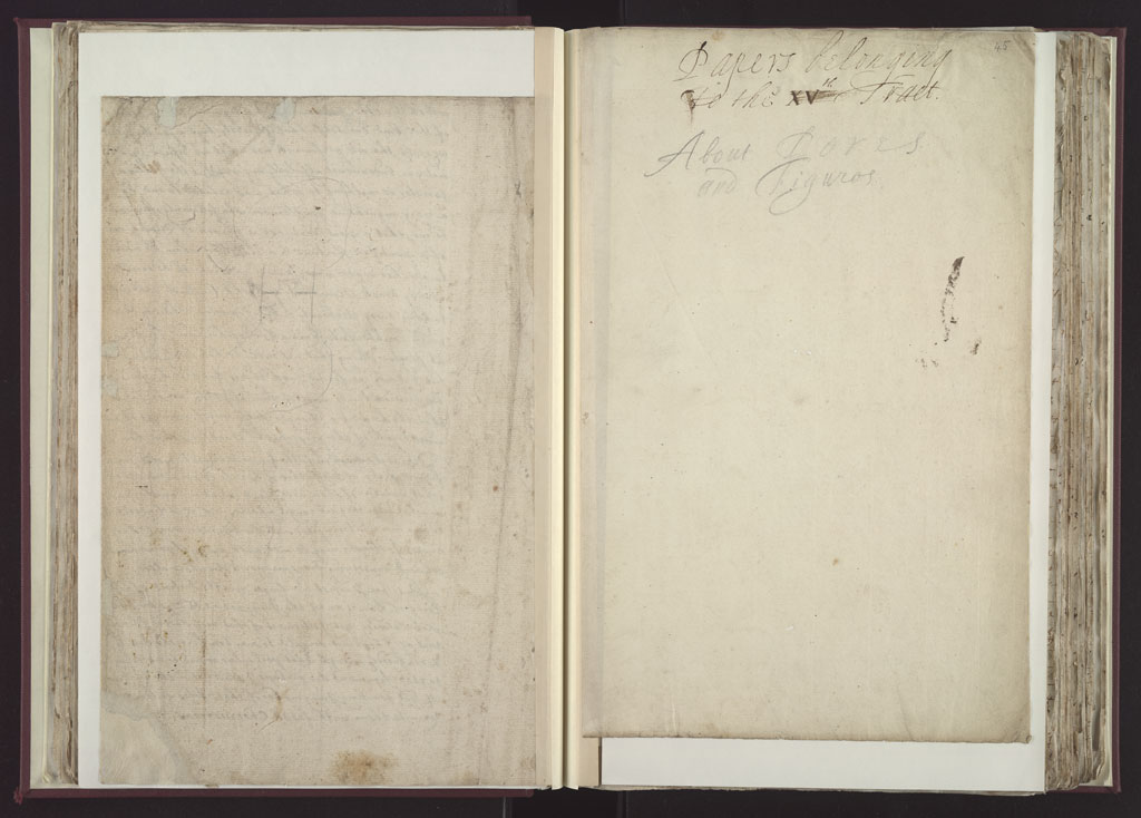 Boyle Papers Volume 8 Fol. 44v-45r