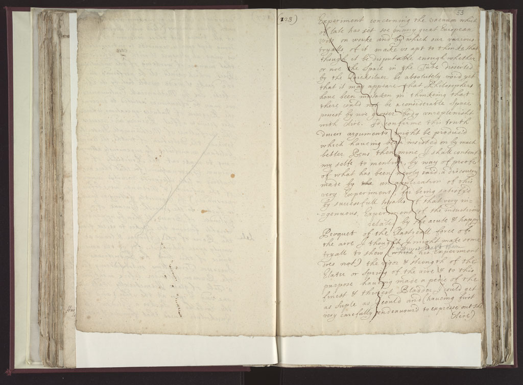 Boyle Papers Volume 8 Fol. 52v-53r