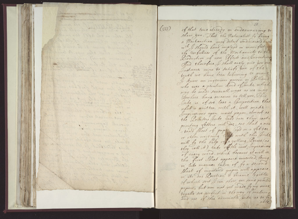 Boyle Papers Volume 8 Fol. 57v-58r