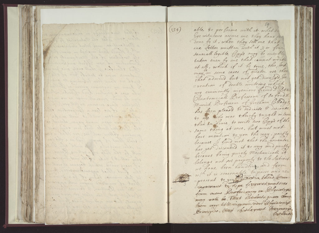 Boyle Papers Volume 8 Fol. 58v-59r