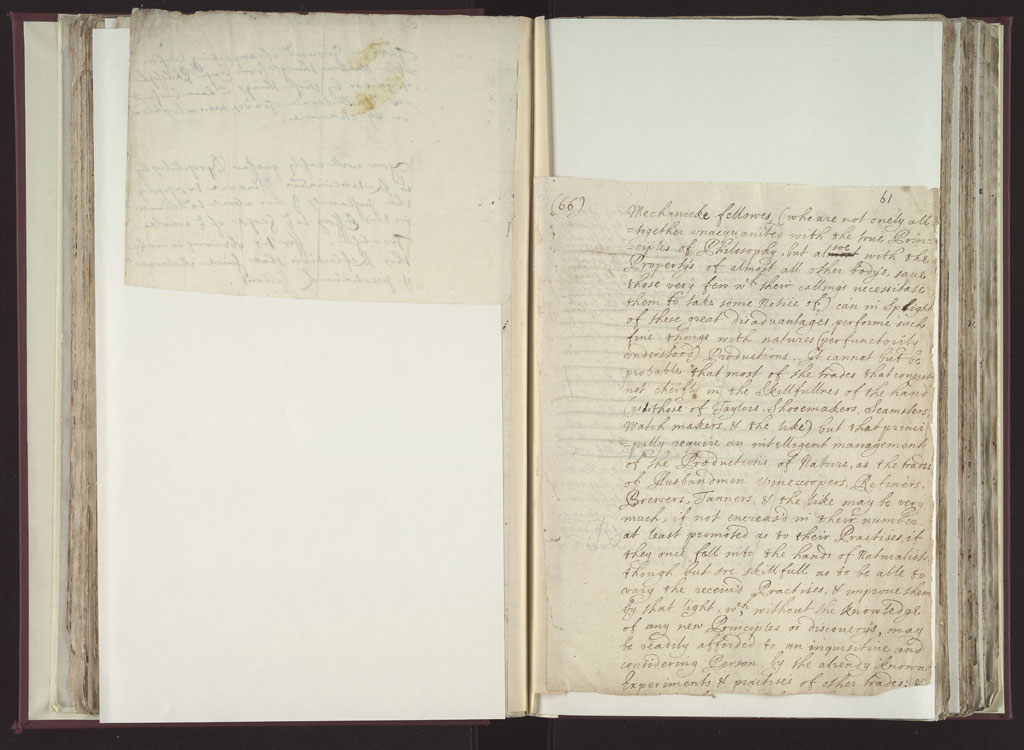 Boyle Papers Volume 8 Fol. 60v-61r