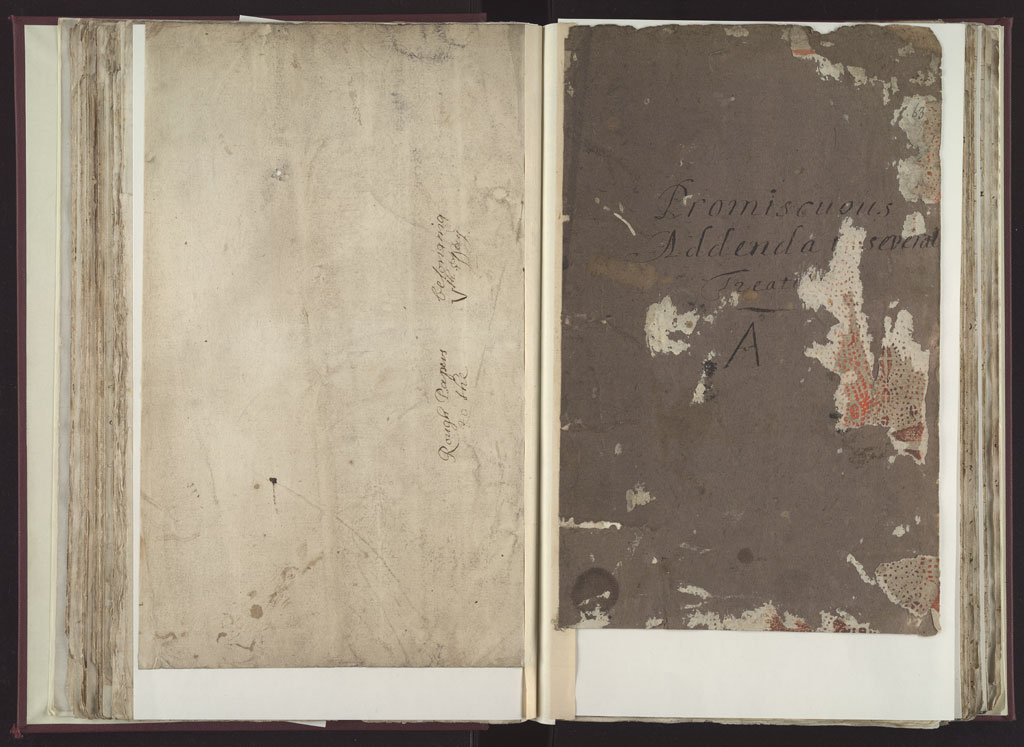 Boyle Papers Volume 8 Fol. 62v-63r