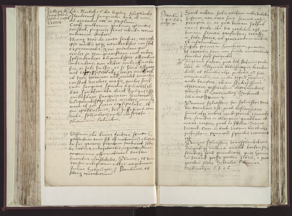 Boyle Papers Volume 8 Fol. 70v-71r