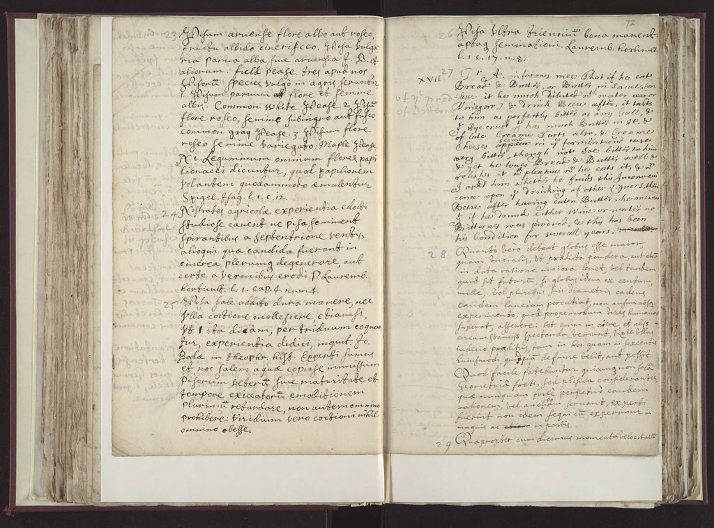 Boyle Papers Volume 8 Fol. 71v-72r