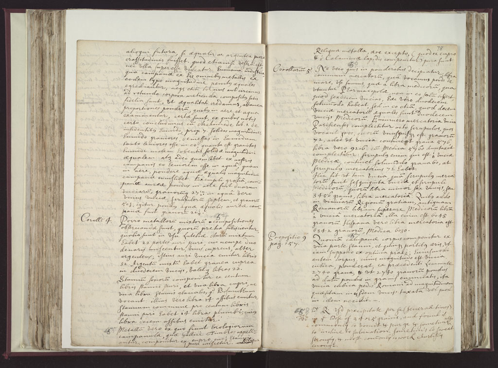 Boyle Papers Volume 8 Fol. 77v-78r