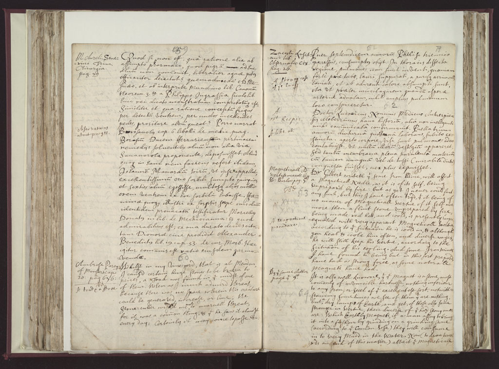 Boyle Papers Volume 8 Fol. 78v-79r