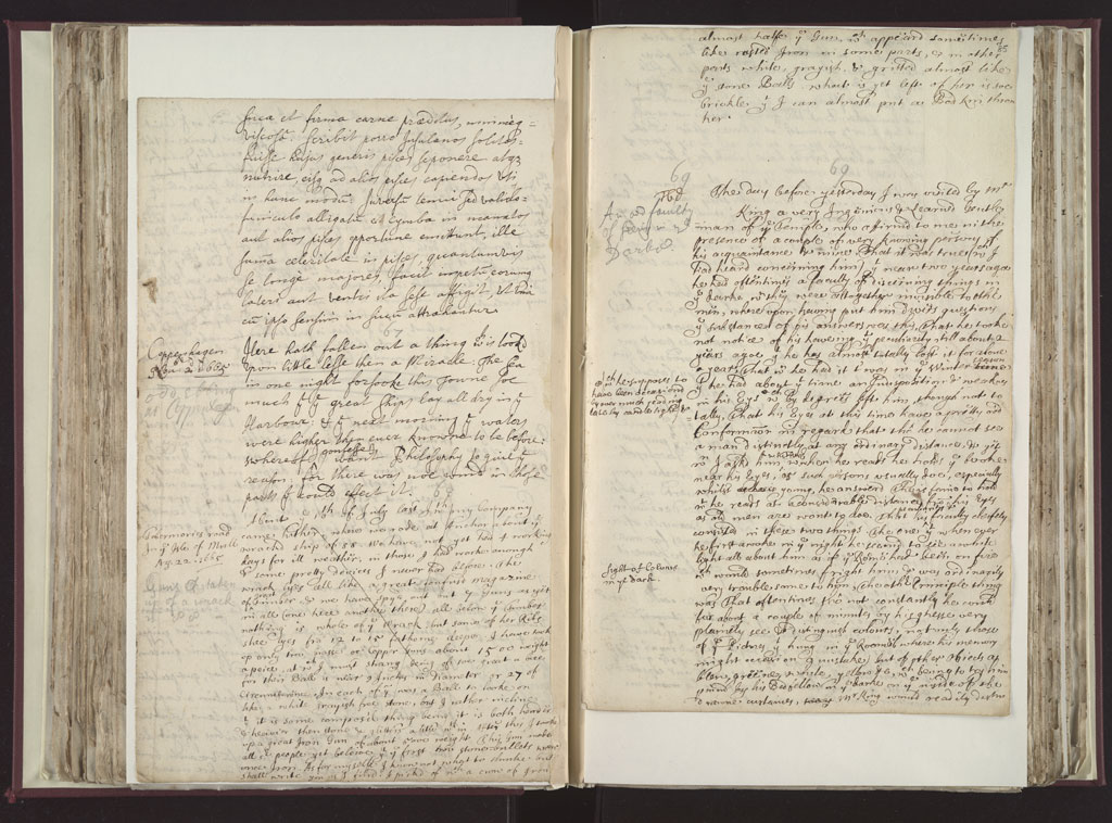 Boyle Papers Volume 8 Fol. 84v-85r