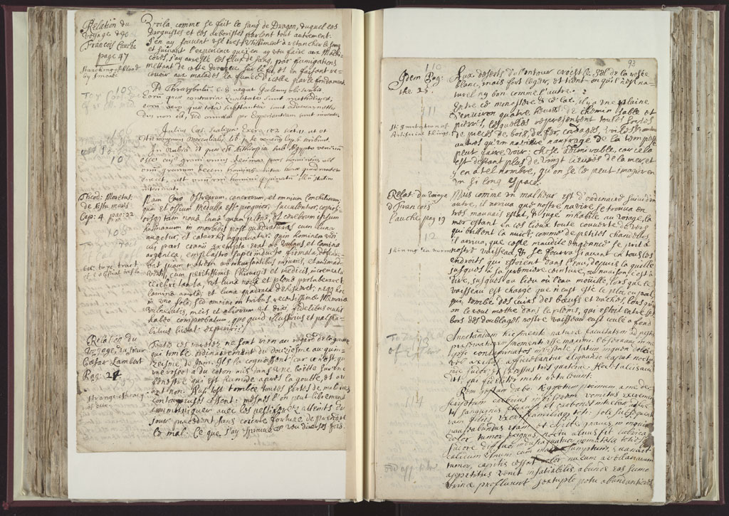 Boyle Papers Volume 8 Fol. 92v-93r