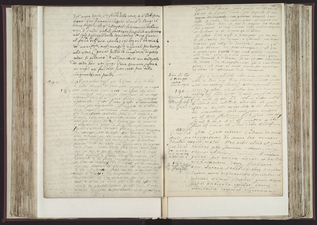 Boyle Papers Volume 8 Fol. 107v-108r