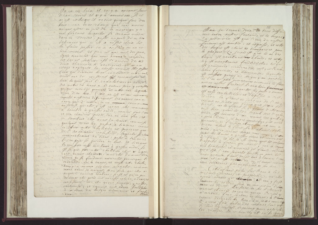 Boyle Papers Volume 8 Fol. 110v-111r