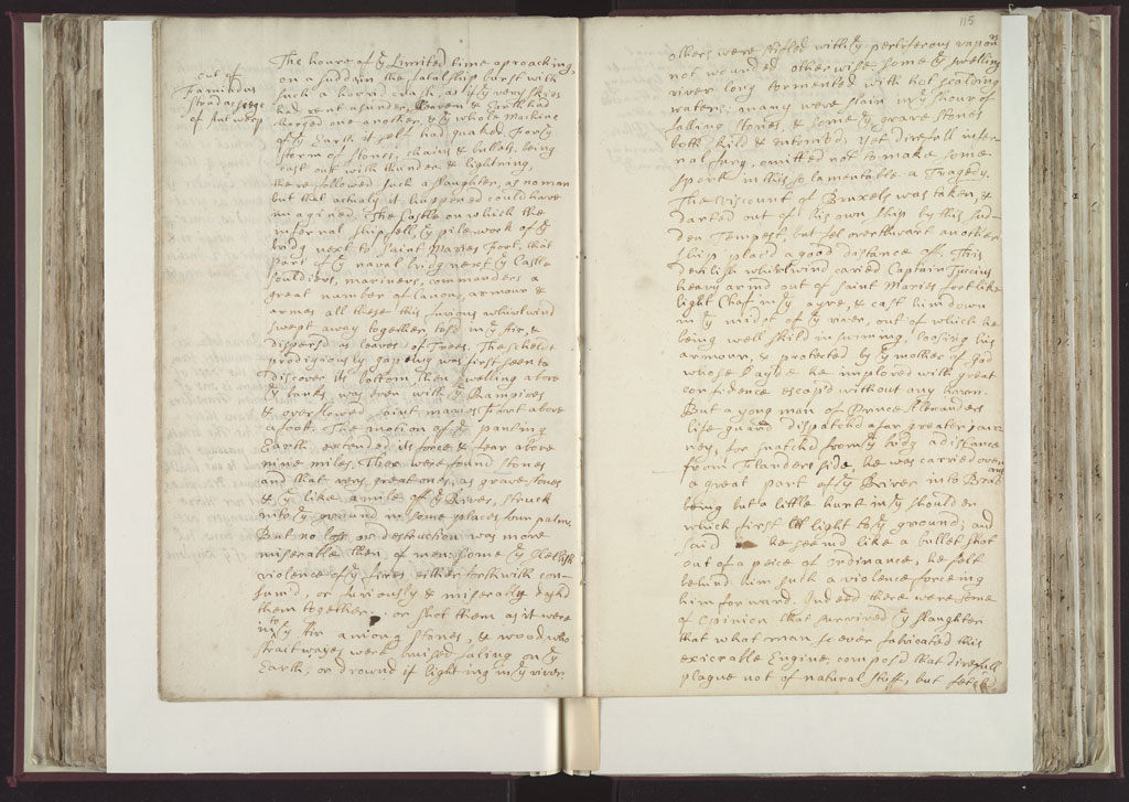 Boyle Papers Volume 8 Fol. 114v-115r