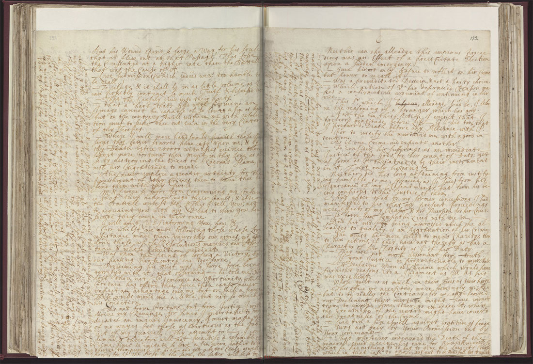 Boyle Papers Volume 8 Fol. 121v-122r